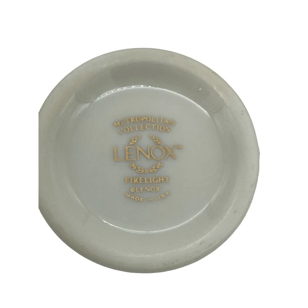 Lenox FIRELIGHT China Set Of 4 Cups & Saucers Nw/OTs‎